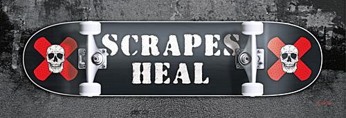 Scrapes Heal Pop art reproduction