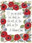World on Fire St. Catherine Art Print