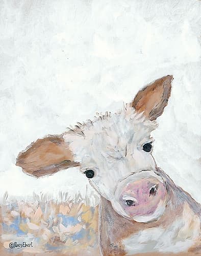 Moo Art Print