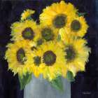 Sunflowers in Vase Art Print