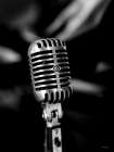Vintage Microphone Art Print