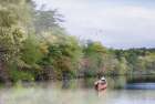 Weekend Canoe Art Print