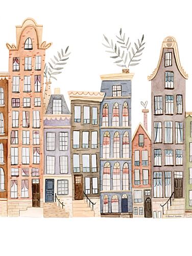 City Livin Art Print