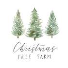 Christmas Tree Farm Landscape Print