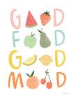 Good Food Good Mood II Art Print
