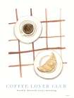 Coffee Lover Club Minimalist Print