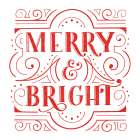 Merry And Bright Art Print