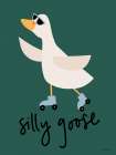Silly Goose Art Print
