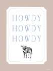 Howdy Cow Art Print