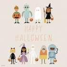 Halloween Costume Parade Art Print