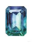 Green Prism Art Print