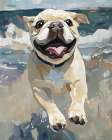 Sunny Paws Art Print