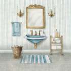 Vintage Charm Bath Set 2 Art Print