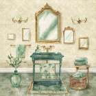 Vintage Bliss Bath Set 2 Art Print