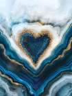 At the Oceans Heart Art Print