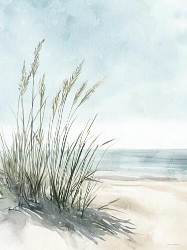 Sea Breeze and Reeds Art Print
