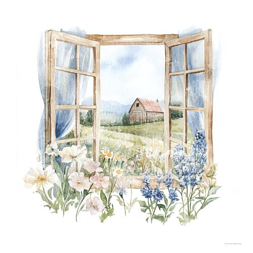Blooming Horizons Art Print