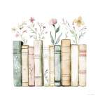 Floral Stories Art Print