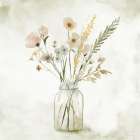 Dancing Floral Art Print