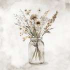 Glass Bouquet Art Print