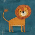 Lion Adventure Art Print