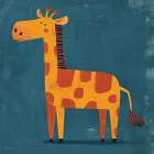 Giraffe Adventure Art Print