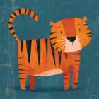 Tiger Adventure Art Print