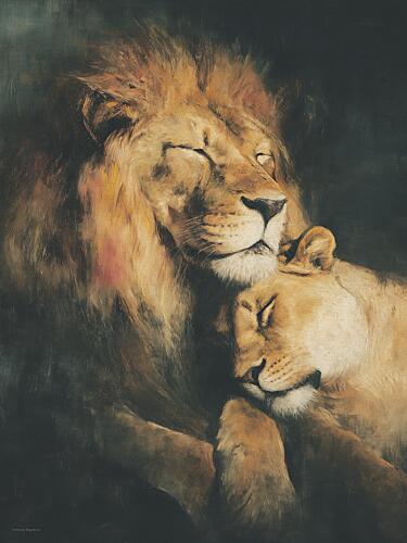 Wild Love Gold Print