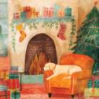 A Winter Rest Art Print