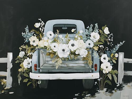Blossoms on Board Art Print