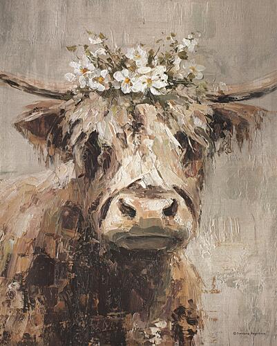 Crowned in Blooms Art Print