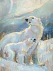 Polar Pair Art Print