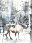 Arctic Tundra Caribou Art Print