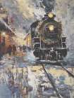 Northbound Express Art Print