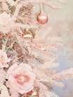 Blush Christmas Art Print