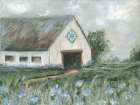 Blue Acres Barn Art Print