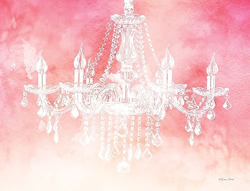 Chandelier Glam 2 Fashion Print