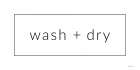 Wash + Dry Art Print