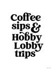 Sips and Trips Art Print