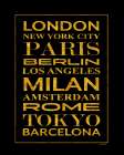 Fashion Cities Art Print