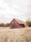 Barn in Meadow Art Print