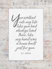 You Walked Into My Life Art Print