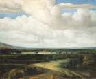 Country Estate from Afar Art Print