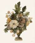 Bouquet in Urn 2 Art Print by Stellar Design Studio