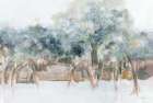 Bending Trees Art Print