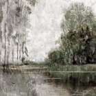 Midday Calm Art Print