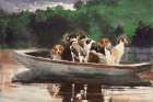 Pack of Hounds Art Print