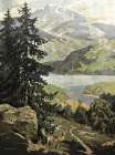 Lake Placid Art Print