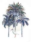 Indigo Palms 2 Art Print
