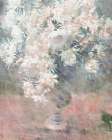 Pink Flowers in Vase Art Print